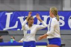 Volleyball vs MHC  Wheaton Women's Volleyball vs Mount Holyoke College. - Photo by Keith Nordstrom : Wheaton, Volleyball
